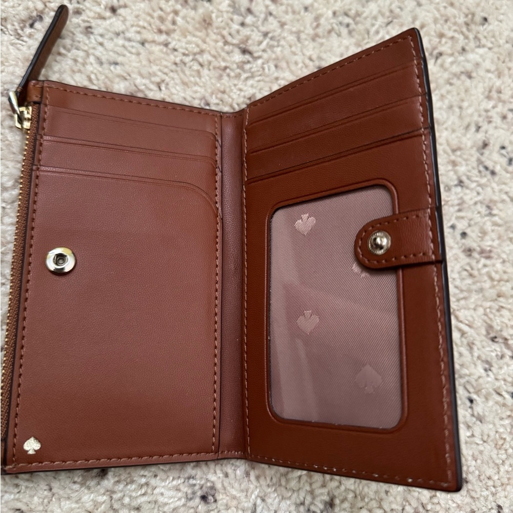 Kate Spade brown leather wallet